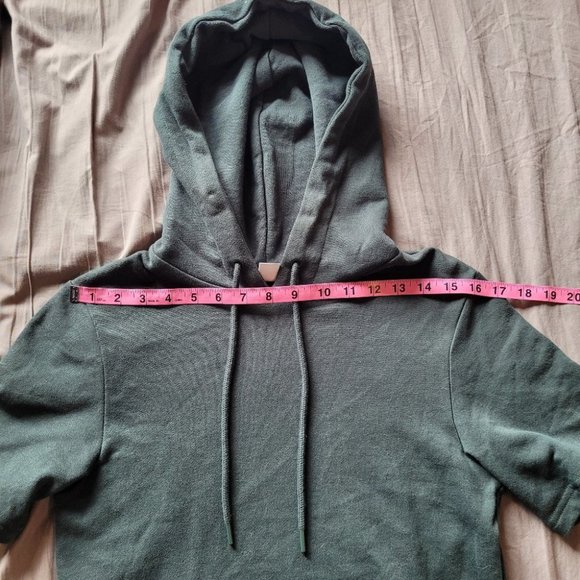 Small Twik Recycled Cotton Short Sleeve Hoodie Dress - Picture 5 of 9